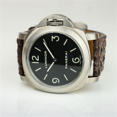 panerai pam 176 oor|Panerai Luminor Base Titanio : PAM 176 Used Watch For Sale.